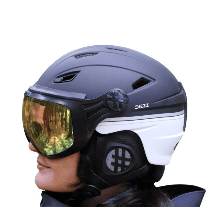 Diezz Line Visor ski helmet: ultra-lightweight protection and comfort