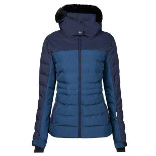 Women's DEGRÉ7 TRAQUI ski jacket - HEATHER BLUE