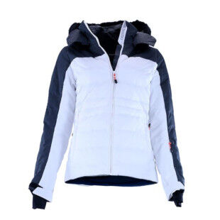 Chaqueta de esquí para mujer DEGRÉ7 TRAQUI - Blanca