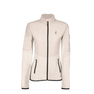 Giacca in pile da donna Aulp Berti - Sand: comfort ed eleganza per tutti i giorni