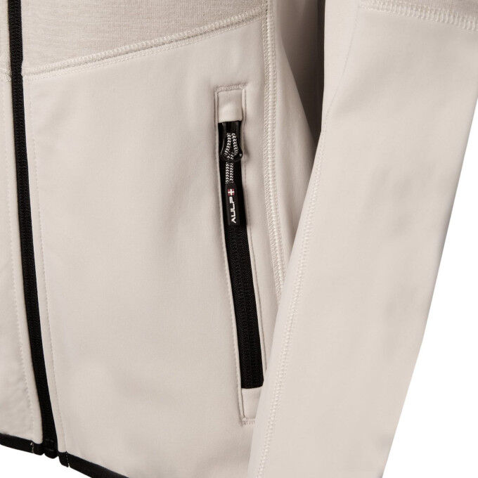 Chaqueta polar para mujer Aulp Berti - Sand: comodidad y elegancia para el día a día