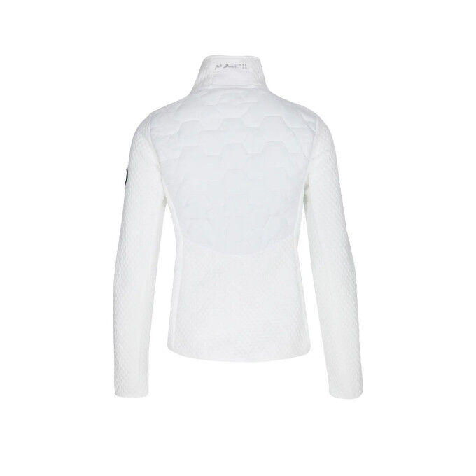 Aulp Celsi White Women's Hybrid Jacket: active warmth and versatile comfort