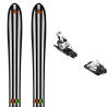 Pack of Salomon N DÉPART 1.0 skis + bindings : Ski size - 180