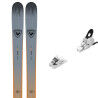 Pack de skis Rossignol SENDER SOUL 92 + fix : Taille des skis - 184