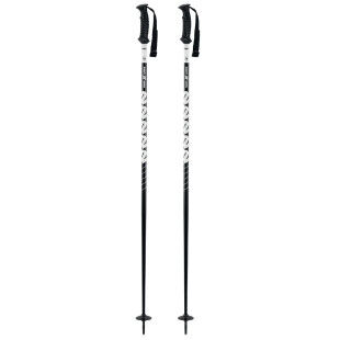 K2 POWER ALUMINUM Black ski poles – Lightweight, sturdy, and comfortable