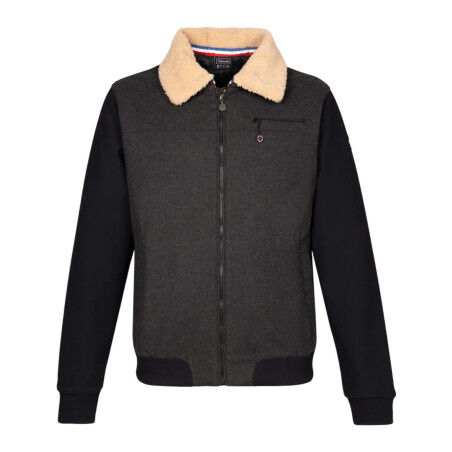 Bomber ibrido da uomo DUVILLARD LERY - Nero