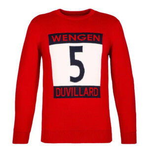 Herrenpullover DUVILLARD Philip – RED