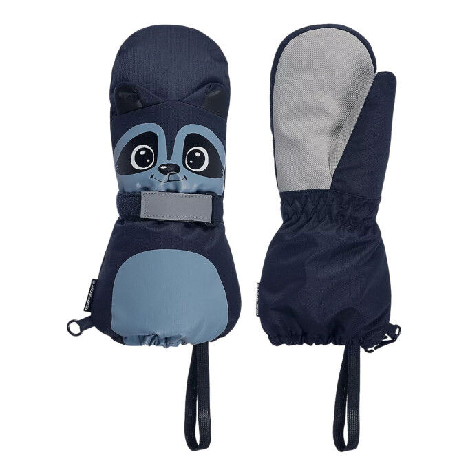 Moufles Bébé Rose 1-3 Ans - Gants Tricotés Chauds Amour Mignon Mitaines Douces