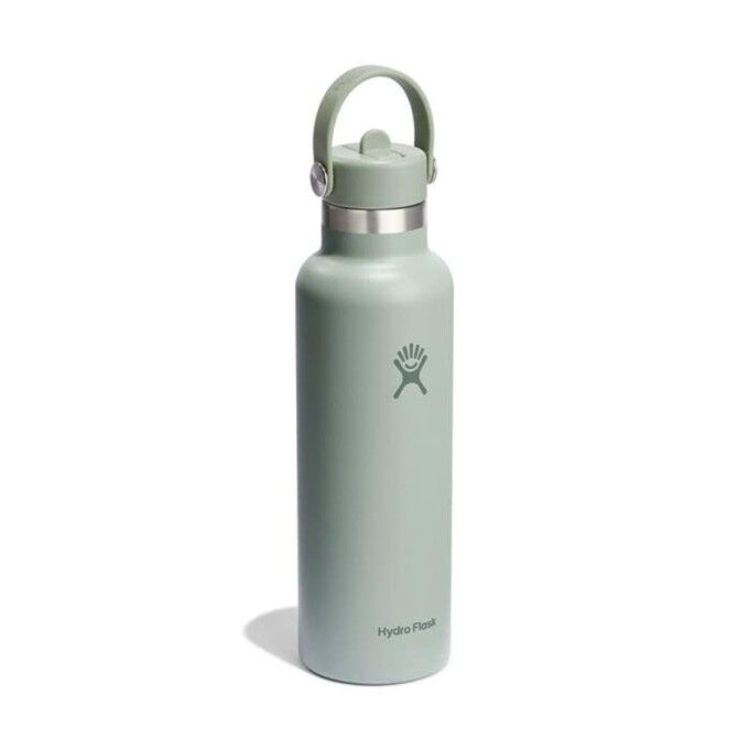 Botella HYDRO FLASK 21 oz Standard Flex Straw Cap - Agave