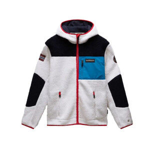 Napapijri Yupik FZH 3 N1J Beige Dimity Men's Fleece Jacket: warmth and iconic style