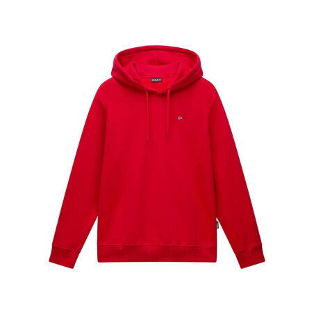 Napapijri Balis Red Goji Hoodie: comfort and style for everyday wear