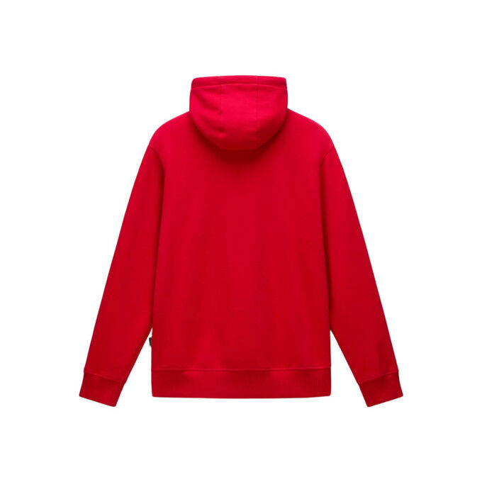 Napapijri Balis Red Goji Hoodie: comfort and style for everyday wear