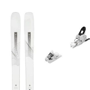 Pack de skis Salomon STANCE W 94 + fix : Couleur - White / Black, Taille des skis - 182