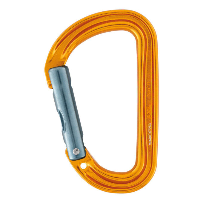 Mosquetón Petzl Sm'D: ultraligero, asimétrico, profesional y versátil
