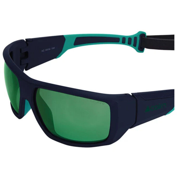 CAIRN Skim Mat Midnight Vivid Green Sunglasses