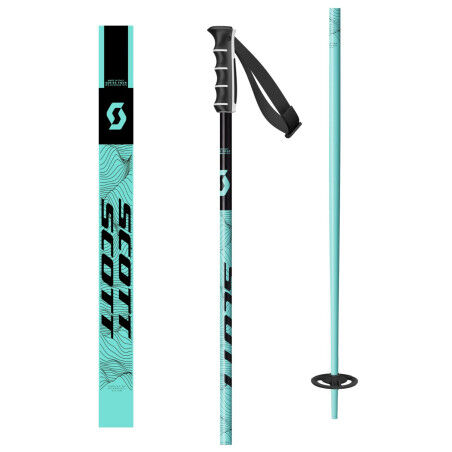 SCOTT SEA ski poles - MINT GREEN