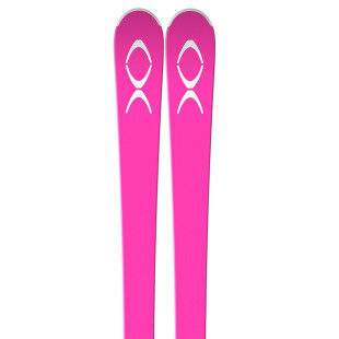 Esquís XO V7 Pink: ligeros, reactivos y versátiles para el carving.
