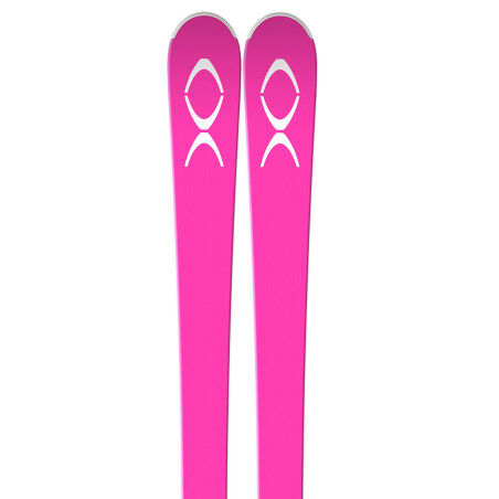 Ski-Set XO V7 Pink + Bindungen – Leistung, Leichtigkeit und Präzision auf der Piste