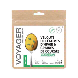 Velouté de légumes d’hiver et graines de courges VOYAGER