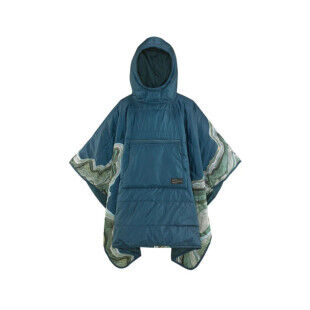 Thermarest Honcho Poncho™ Topo Wave: versatile warmth for your adventures