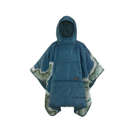 Thermarest Honcho Poncho™ Topo Wave: calor versátil para tus aventuras