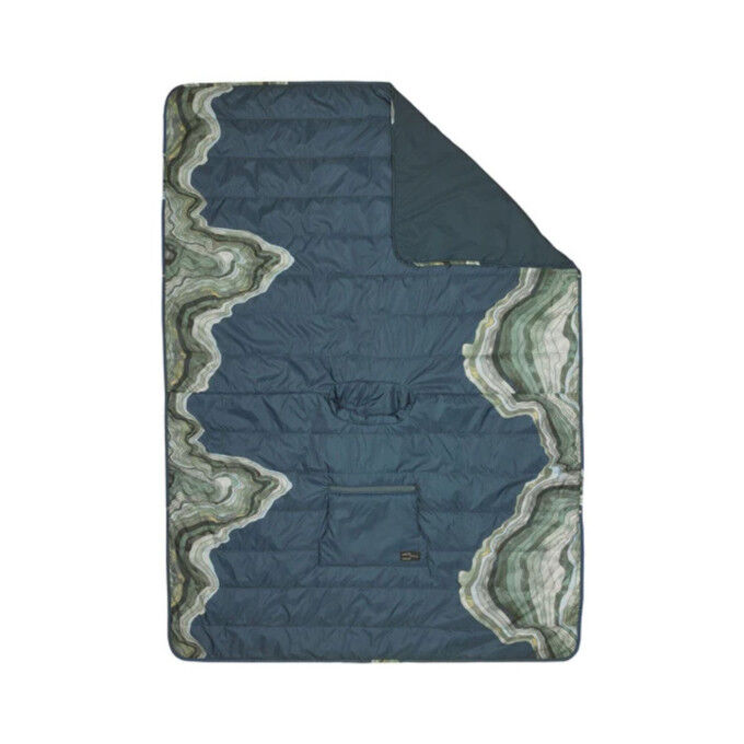 Thermarest Honcho Poncho™ Topo Wave: calor versátil para tus aventuras