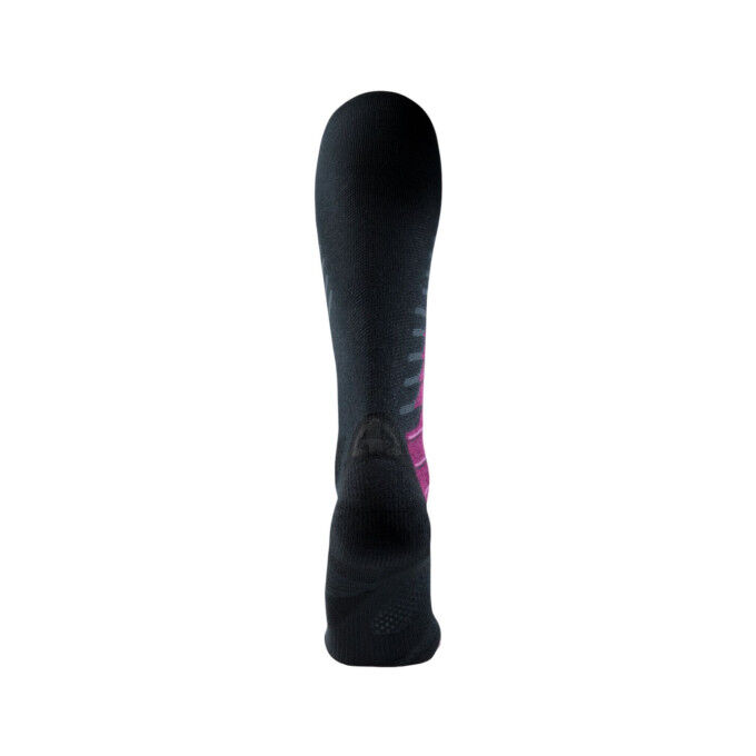 Calcetines de esquí para mujer UYN One Biotech - NEGRO/PÚRPURA
