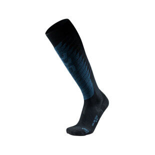 UYN One Biotech Men's Ski Socks - Black/Blue