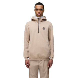 Napapijri B-Badge N1I Men's 1/2 Zip Hoodie – Premium comfort and style