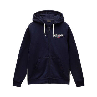 Napapijri B-Aylmer Wint 176 Men's Zippered Hoodie – Comfort and urban style