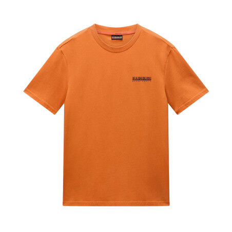 Herren-T-Shirt S-Fiemme Orange Pumpkin: Komfort und Stil für jeden Tag