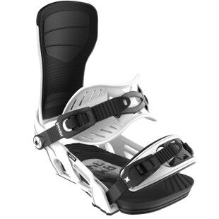 Fixations Snowboard Bent Metal AXTION White – performance et réactivité