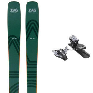 Skiset Zag UBAC 95 + bindungen : Größe der Skier - 173