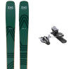Skiset Zag UBAC 95 + bindungen : Größe der Skier - 173