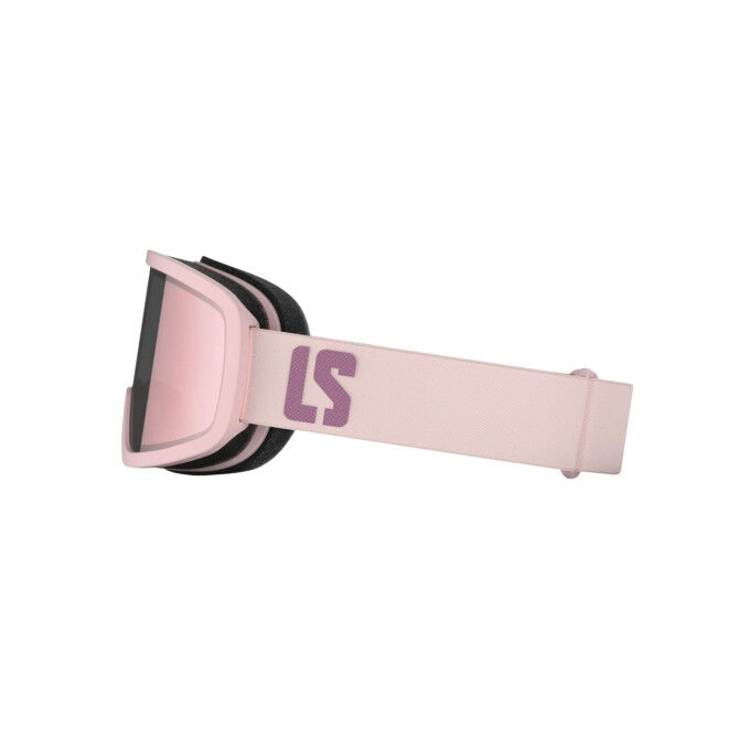 Masque ski Loubsol LS2 Rose Pâle : confort et performance pour petits visages