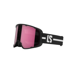 Máscara de esquí Loubsol LS3 Essentiel Negro/Blanco - Visión XL y antivaho