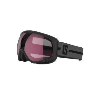 Masque ski Loubsol LS4 OTG Essentiel Noir/Rose – Vision XL & compatibilité lunettes