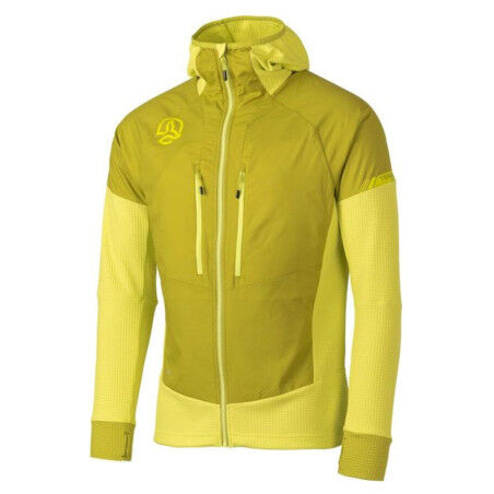 Chaqueta de esquí para hombre TERNUA Agile Hybrid - ACID CITRUS
