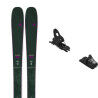 Set da sci donna Dynastar E-CROSS 82 + attacco : Colore - Unicolor, Dimensioni dello sci - 158
