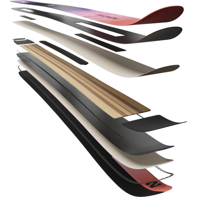 Salomon Stance Pro W 88 Women's Skis – High-performance all-mountain skis