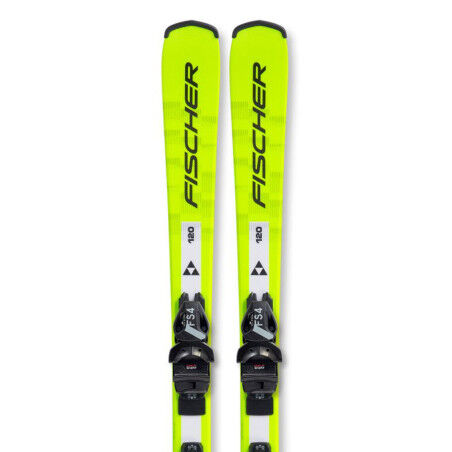 Pack skis racing Fischer RC4 RACE JR (70-120) JRS + fix FS 4 CA JRS
