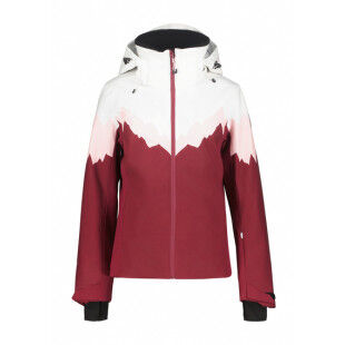 Icepeak Falkville Women's - Bordeaux: waterproof and warm ski jacket