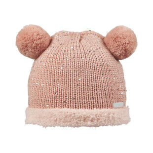 Bonnet Enfant Cairn Manon - Powder Pink : chaleur et style pour mini-aventuriers