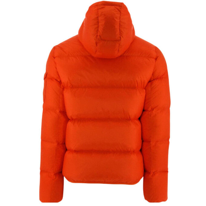 Piumino con cappuccio da uomo per temperature rigide JOTT JAVA - DARK ORANGE
