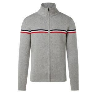Herren-Strickjacke FUSALP WENGEN FIZ II – SILICE