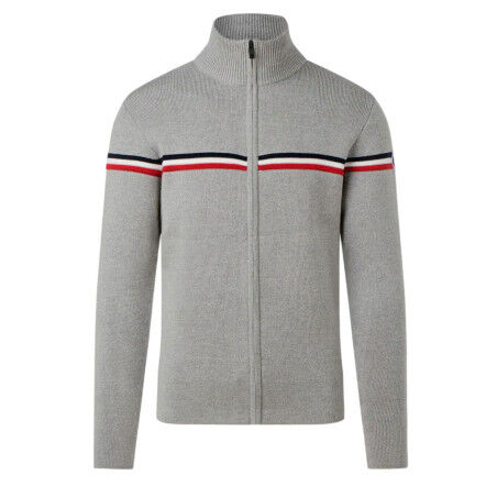 Cardigan da uomo FUSALP WENGEN FIZ II - SILICE