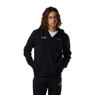 Nadeer Sweat à Capuche Zippé Homme Hiver Chaud Veste à