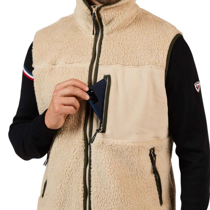 Rossignol Alltrack Herren: warme und vielseitige Sherpa-Fleecejacke