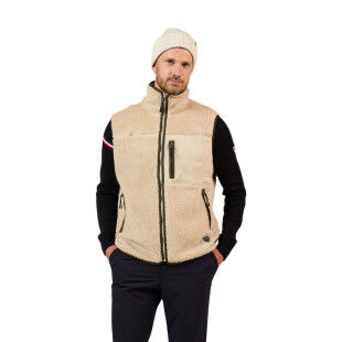 Rossignol Alltrack Homme : gilet polaire sherpa chaud et polyvalent