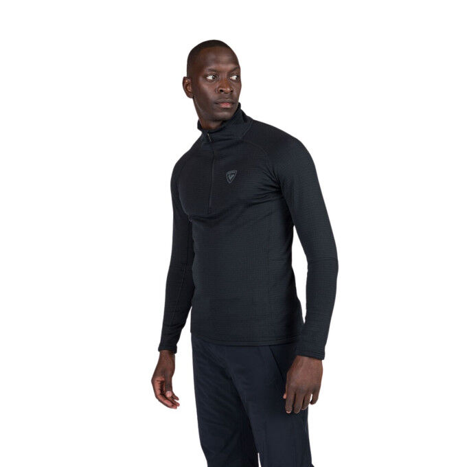 Rossignol Blackside Men's 1/2 Fleece: comfort and performance in the mountains